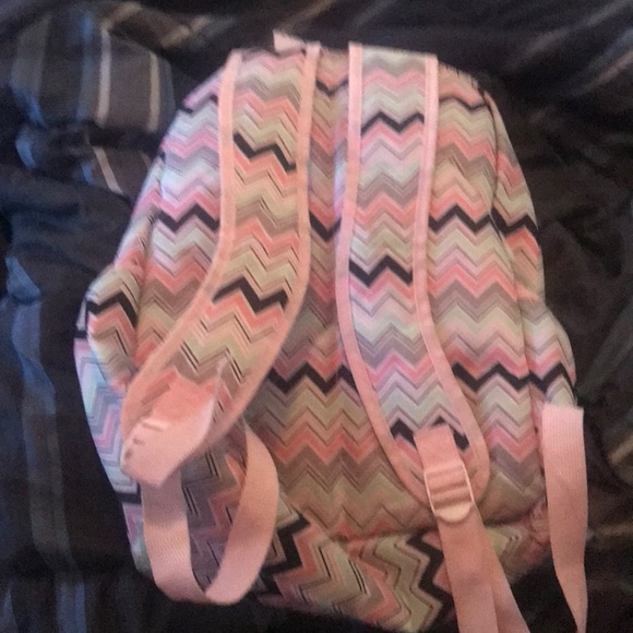 open to offers Zig-Zag Patterned Backpack - Picture 2 of 8